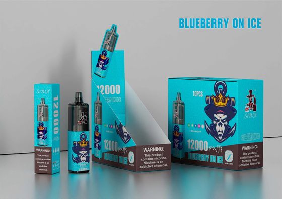 ブラック・ビッグ・パフ・ヴァープ 3.7V 電圧と100g重量