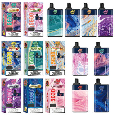 SUS304フルーツは使い捨て可能な電子Vapeのタバコ15ml 5000のパフに風味を付けた
