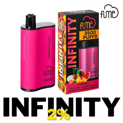 発煙の無限米国使い捨て可能なVAPE 3500puffs 12mlはejuice 1500mAhを事前に入力した