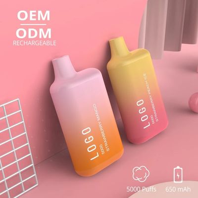 エルフ棒BC5000は注文の使い捨て可能なVapeの蒸発器EのCig OEM ODM吹く