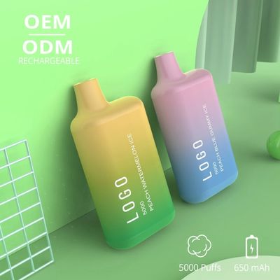 エルフ棒BC5000は注文の使い捨て可能なVapeの蒸発器EのCig OEM ODM吹く