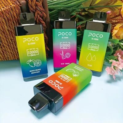 POCO BL10000 ビッグ パフ プレフィルド 使い捨て VAPE 20ml 5% Nic 650mAh 充電式