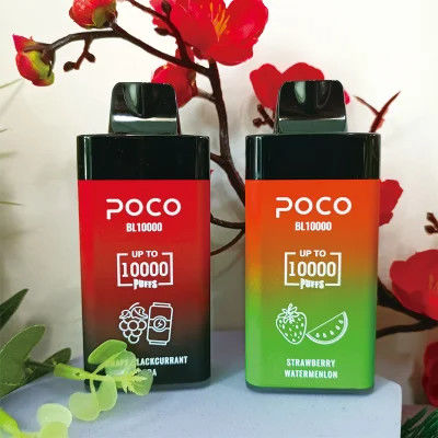 POCO BL10000 ビッグ パフ プレフィルド 使い捨て VAPE 20ml 5% Nic 650mAh 充電式