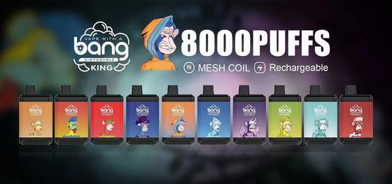 E液体16mlが付いているVape強打王の8000使い捨て可能なペン650mAh