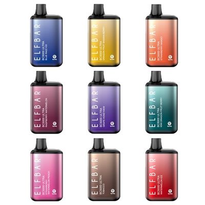 50mg ニコチン 5000 パフ エルフ バー ベイプ アメリカ ベイプ 13ml 650mAh