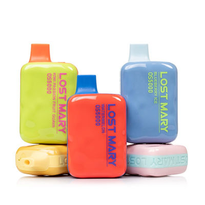 13mlは前にEjuice 650mAh Elfbarによって失われたメリーOS5000使い捨て可能な1.2ohmを満たした