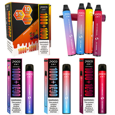 1本の小型使い捨て可能なVape棒ニコチンの電子タバコE-CIGに付きPOCO 2本