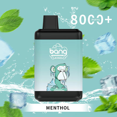 スペインの普及した工場在庫の利用できる強打王8000puffs Ecig 2%3%5%のニコチンの再充電可能な蒸気