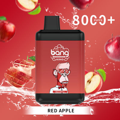 スペインの普及した工場在庫の利用できる強打王8000puffs Ecig 2%3%5%のニコチンの再充電可能な蒸気