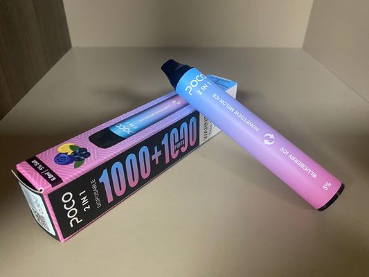 6ml 2000 パフ ベイプ パフ バー ミニ POCO 2 in 1 ロゴ印刷付き