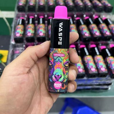 Waspe 8000 パフバー 使い捨てペンポッド 650mAh Type-C 充電式