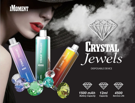 カスタム クリスタル 4500 一回使用 バイプ 12ml 前記 4500 プフポッドまで
