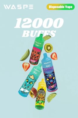 ワスペ12000パフ ランドム・トルナド ビッグパフ ヴァープ・メッシュコイルでヨーロッパで人気