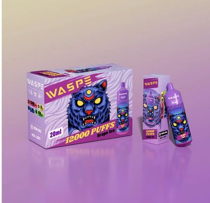 モデル番号 Waspe 12000 12000 長持ちし,スムーズに吸うためのパフ電子タバコ