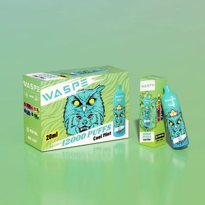 タイプC 充電式 大型パフ バイプ 10個/箱 200個/ケース 混色