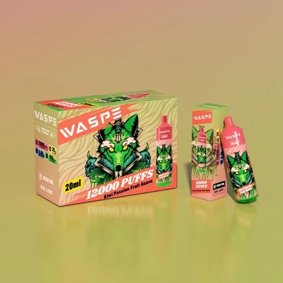 高容量 大パフ 蒸気 ワスペ 12000 漏れ防止型 20ml