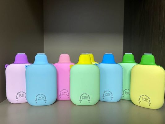 7000パフ OEMvape スマートスクリーン 12ml 650mAh 再充電 50mg 塩ニコチン