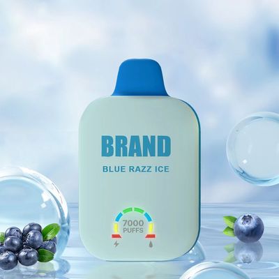 70g/pcs OEM Vape スマートスクリーン 使い捨て 12ml Eジュース 7000パフ