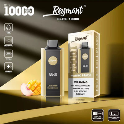 エリート10000パフ 使い捨ての吸煙装置 1.2ohm 抵抗メッシュコイル