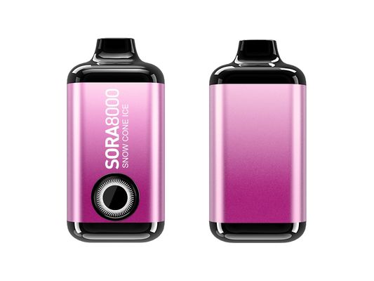 Sora 8000 パフ 再充電可能なEタバコ ミックス フルーツファルバー 使い捨てのバイプペン