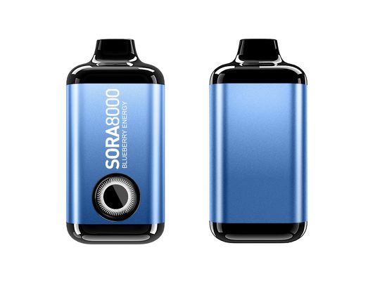 ソーラ 8000 パフ 5% ニコ塩 プリフィール 使い捨て バイプ 14ml 1.1ohm メッシュコイル
