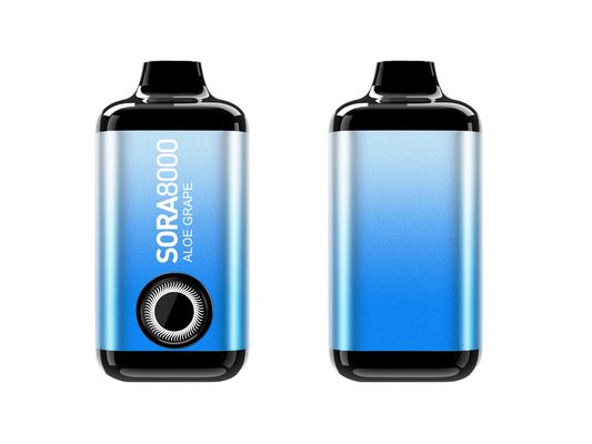 Sora 8000 パフ メッシュコイル プレフィール 使い捨て 蒸気 流出 5% Nic