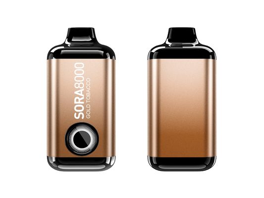 Sora 8000 パフ メッシュコイル プレフィール 使い捨て 蒸気 流出 5% Nic