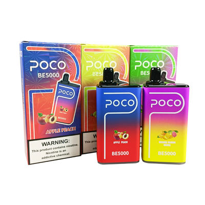 POCO BE5000 パフ プリフィール ポッド 蒸気 14ml プリフィール エジュース 1.2ohm コイル