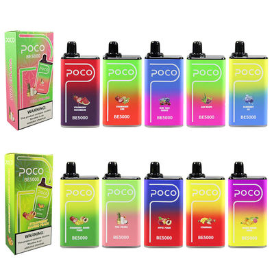 POCO BE5000 パフ プリフィール ポッド 蒸気 14ml プリフィール エジュース 1.2ohm コイル
