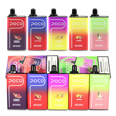 POCO BE5000 バイプ 使い捨てバイプ 装置 14ml E液体 1.2ohm コイル 1200mah