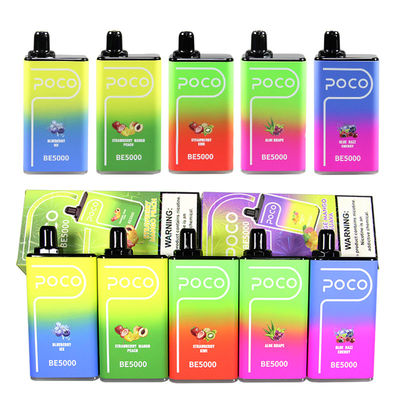 POCO BE5000 パフ プリフィール ポッド バイプ OEM E タバコ 5% ニコ塩