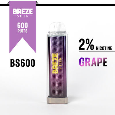 600Puffs ディスプレイボックスで2%ニクで使い捨てのvapeペン