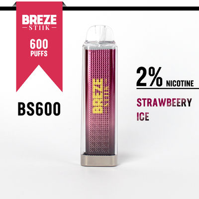 600Puffs ディスプレイボックスで2%ニクで使い捨てのvapeペン