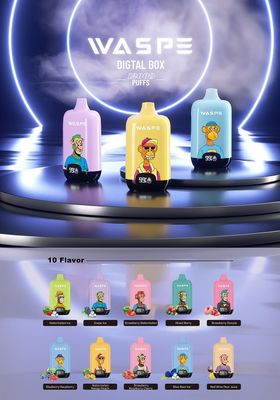 12000Puffs 使い捨て電子タバコ 20ml 電子液体と電池ディスプレイを含む電子液体