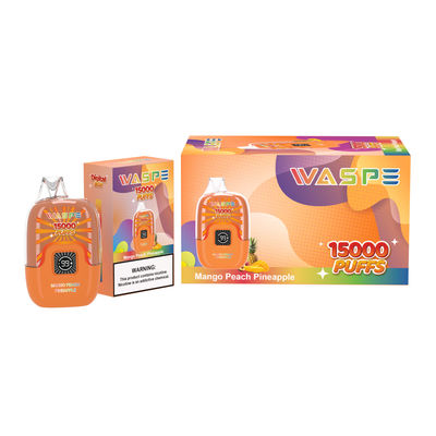 ワスペ 15000 パフ 20ml タンク容量 電子タバコ 輸送用パッケージ