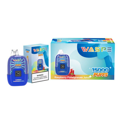 丸い外形の丸い形状の丸いプリフィール使い捨てvape by Waspe