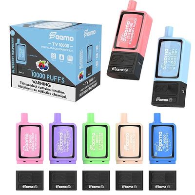 バッテリー650mAh POD 単体吸煙器 10000発以上,5%のニク強度