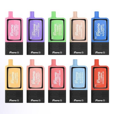 10000パフ以上 POD 650mAh バッテリーと5% Nic 強度