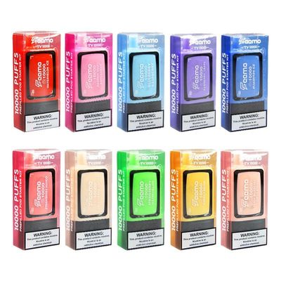 10000パフ以上 POD 650mAh バッテリーと5% Nic 強度