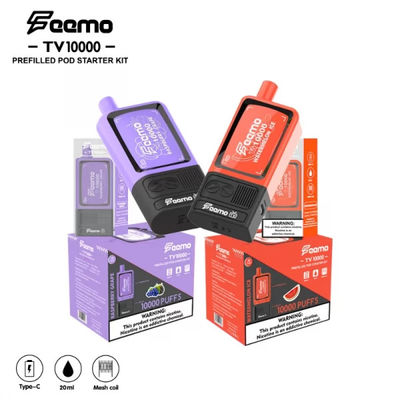20ml カートリッジ容量 高パフ 一回使用 バイプ 上部詰めとメッシュコイル
