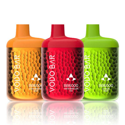 トラブルフリーニコチンワスペ 15000Puffs 650mAhのバッテリーと5%のニコット