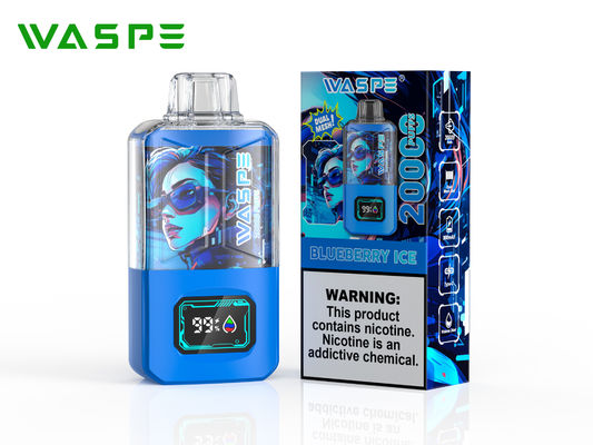 Sus304 20000パフ 650Mah バッテリースクリーンディスプレイ