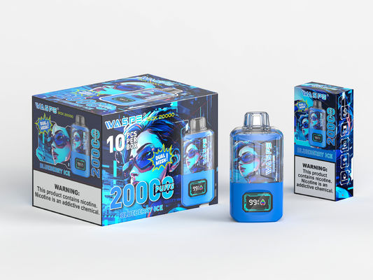 RGBライト ビッグパフ バッテリー 650mah Sus304 20000Puffs
