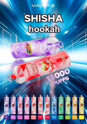 RGBライト カスタム バイプ 650mAh バッテリー 25ml エジュース容量 15000パフ