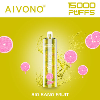 15000 パフ 24ml プリフィール 使い捨て タイプC バプ 再充電可能