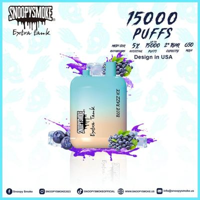 15000パフ フルーツ味 バイプ ダブル 18ml バッテリー 650mAh Type C 再充電電池