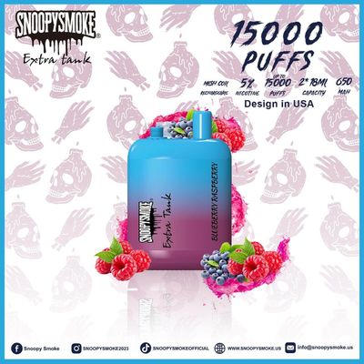 ダブルタンク USA バイプ 650mAh 5% ニコチン強度 果物味 18ml E液体