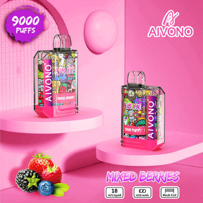 丸いドリップチップ プリフィール バイプペン 19ml 液体容量 650mAh バッテリー