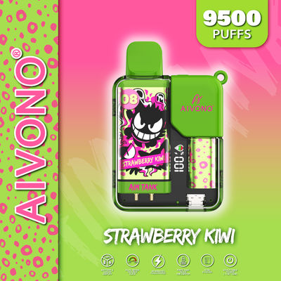 650mAh 調節可能 パワー 使い捨て バイプペン 9500 プーフ 3% Nic