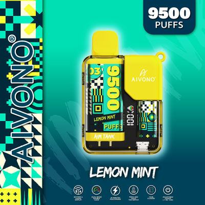 650mAh 調節可能 パワー 使い捨て バイプペン 9500 プーフ 3% Nic